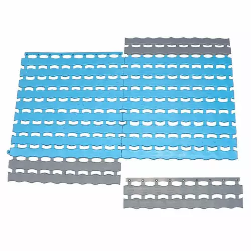 Bordo a scatto colore OCEAN BLUE per tappetino Antiscivolo HERONTILE