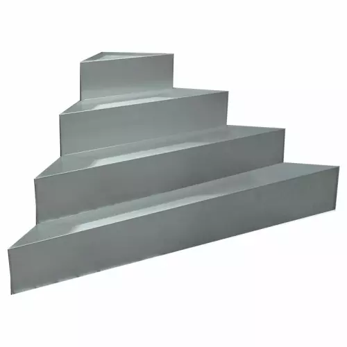 Scala interna ad angolo per posa sotto liner - OPTIONAL