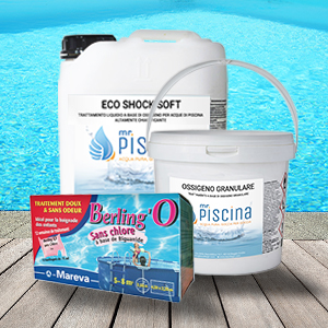 Trattamento acqua piscina senza cloro