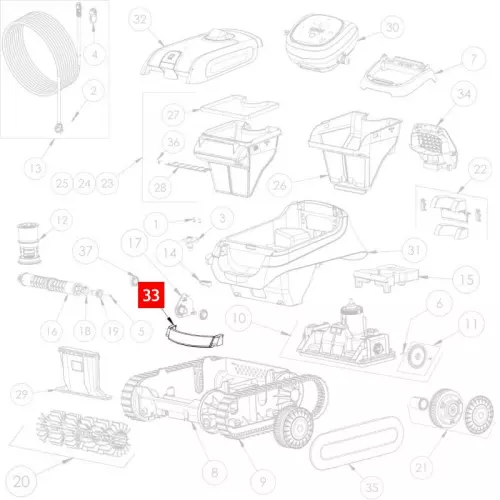 33_Maniglia CN A, bianca