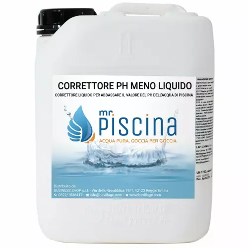 Correttore pH- 15% meno liquido confezione da 10 kg