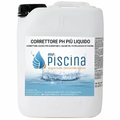 Correttore pH più liquido confezione da 12 kg