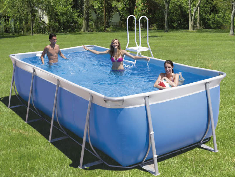 Piscina fuori terra rettangolare FUTURA 400 - 395x265 h125