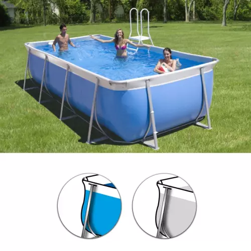 Piscina fuori terra FUTURA 400 - 3,95 x 2,65 h 1,25 m