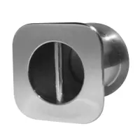 Ancoraggio a parete per corsia galleggiante per piscine con skimmer