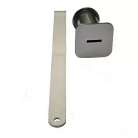 Base con staffa di fissaggio corsia