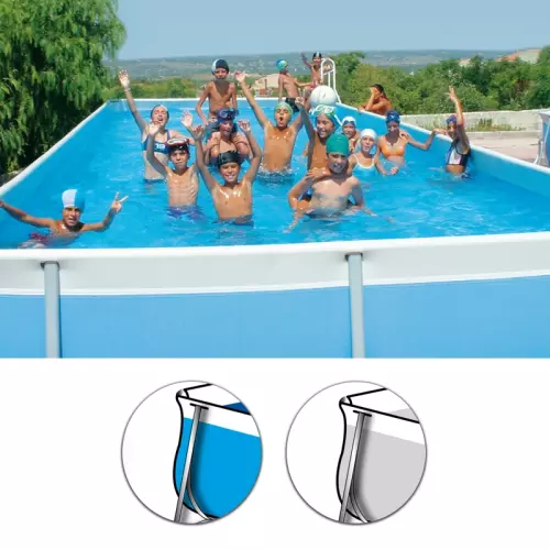 Piscina fuori terra Technypools MEGA 800 - 8,22 x 5,66 h.1,47 m