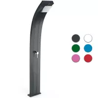 Doccia solare da giardino DADA CURVA 40 LITRI, in alluminio