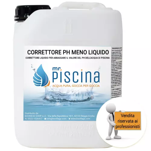 Correttore PH- MINUS Liquido per piscina