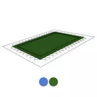 Copertura Invernale per piscina GEOCOVER PLUS 240 gr/m² con occhielli e corda elastica