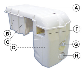 Gruppo di filtrazione Filtrinov FB12 - per piscine con volume fino a 45 m&Acirc;&sup3;