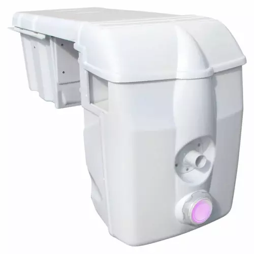 Gruppo Filtrante monoblocco a zaino Filtrinov per piscine fino a 45 m³ : Gruppo filtrante 12mc/h - FB12 By-Pass e Proiettore LED Colorato