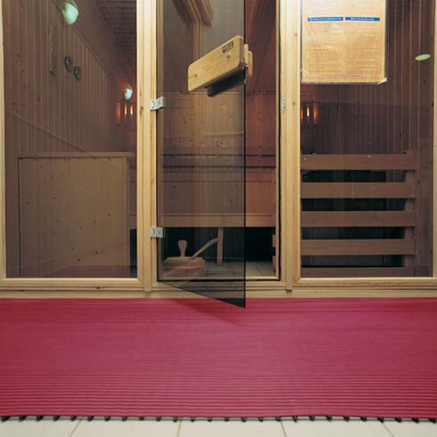 Stuoia in pvc heronrib antiscivolo per piscina