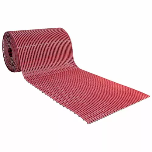 Tappetino Antiscivolo HERONRIB 10 m x 50 cm colore Mulberry Red