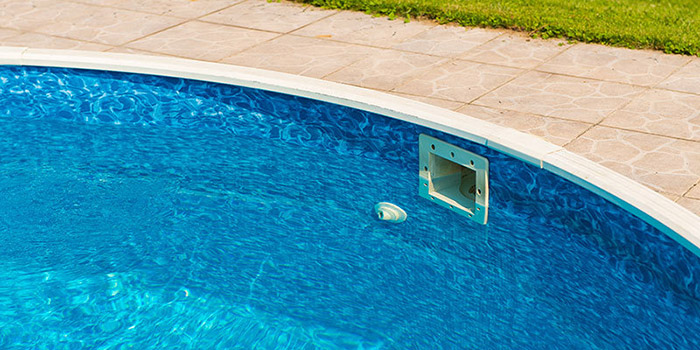 Skimmer Azuro&Acirc;&nbsp;con&Acirc;&nbsp;adattatori per tubo 32/38 mm e accessorio di ritorno incluso