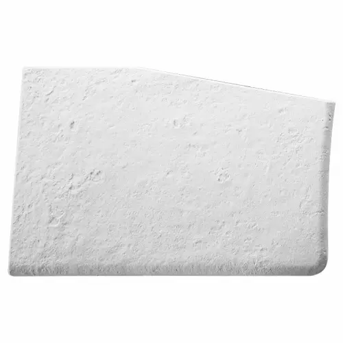 Bordo piatto ANGOLO SINISTRO SCALA ROMANA Canossa Bianco per piscina