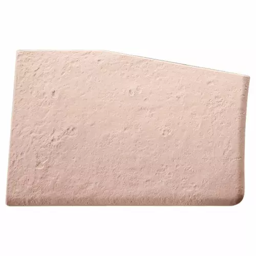 Bordo piatto ANGOLO SINISTRO SCALA ROMANA Canossa Rosa per piscina