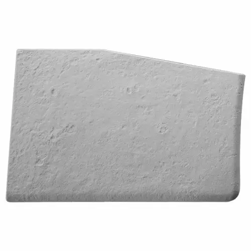 Bordo piatto ANGOLO SINISTRO SCALA ROMANA Canossa Grigio Cemento per piscina