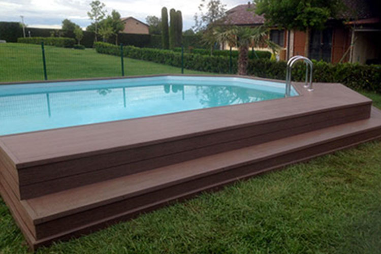 Pavimento decking in WPC
