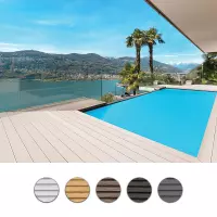 Listone in legno composito WPC BAMBOO Classic per pavimentazione esterna