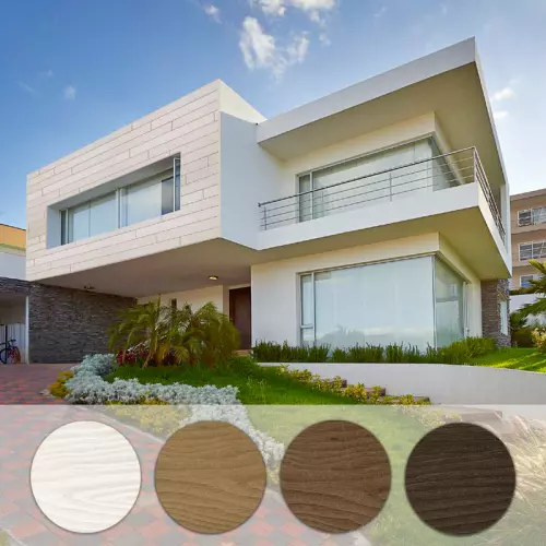 Rivestimento in legno composito WPC per esterni