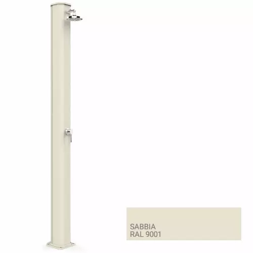 Doccia solare per piscina BIG JOLLY 40 LITRI, in alluminio : Colore SABBIA