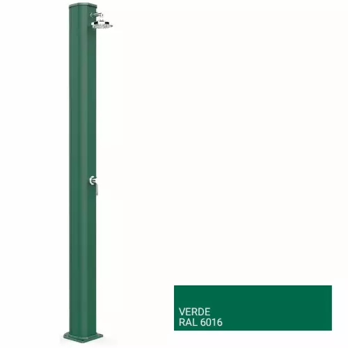Doccia solare per piscina BIG JOLLY 40 LITRI, in alluminio : Colore VERDE