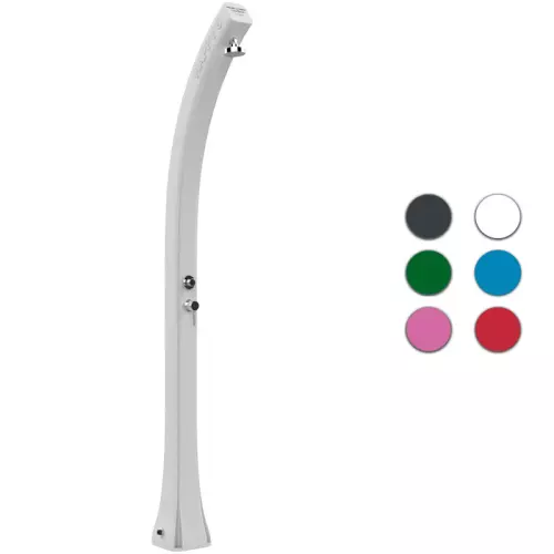 Doccia solare per piscina HAPPY BEACH 28 LITRI in polietilene, con temporizzatore