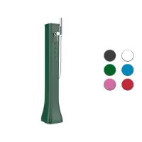 Doccia solare da esterno HAPPY GO 19 LITRI in polietilene, con doccetta mobile