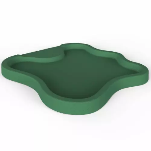 Piatto doccia LAKE autoportante e antiscivolo in polietilene  : Colore VERDE