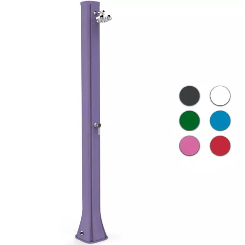 Doccia solare da giardino BIG HAPPY FIVE 40 LITRI, in polietilene