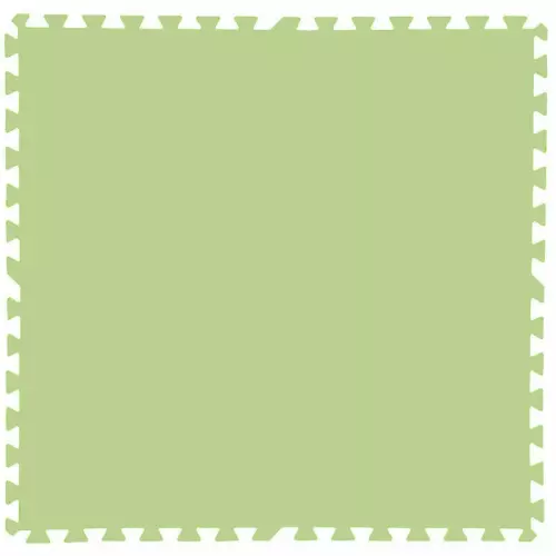 Tappetino di fondo  Puzzle Gre Verde per piscine - 9 pezzi da 81x81 cm