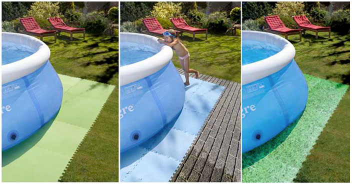 Tappetino di fondo PUZZLE Gre per piscine