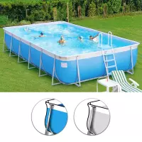 Piscina fuori terra Technypools CALIFORNIA 800 - 8,22 x 4,36 h.1,25 m
