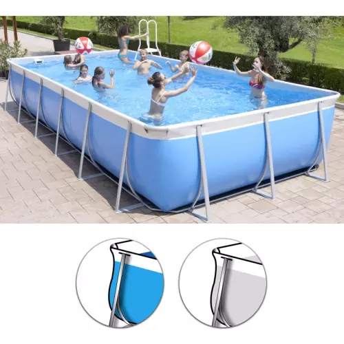 Piscina fuori terra Technypools CALIFORNIA TOP 650 - 6,93x4,36 h.1,47m