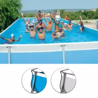 Piscina fuori terra Technypools MEGA 950 - 9,51 x 5,66 h.1,47 m