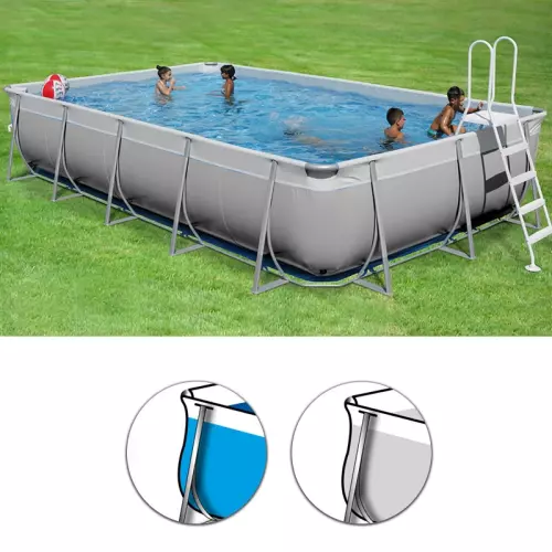 Piscina fuori terra FUTURA 900 TOP - 7,80 x 3,90 h 1,32 m