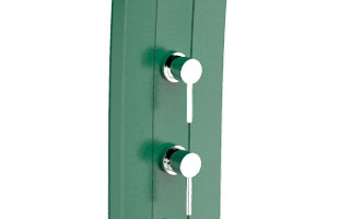 Doccia solare DADA CURVA 40 litri con lavapiedi