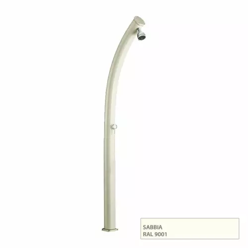 Doccia da piscina JOLLY in alluminio : Colore SABBIA