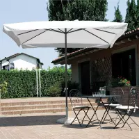 Ombrellone da giardino LISBONA in alluminio, a manovella