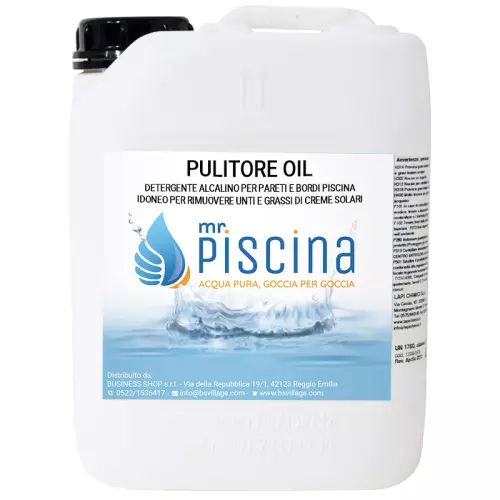 Detergente PULITORE OIL per pareti e bordi piscina