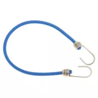 Corda elastica blu di 60 cm con terminali in metallo per coperture piscina