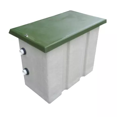 Locale tecnico MAC6 interrato vuoto con coperchio - 6 m³/h