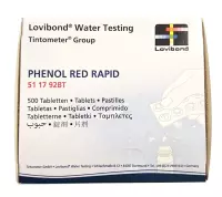 Pastiglie per analisi pH piscina Phenol Red