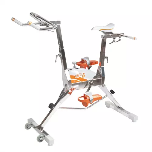 Cyclette Aquabike Fitness WR5 Ultra Sport con telaio in acciaio AISI 316