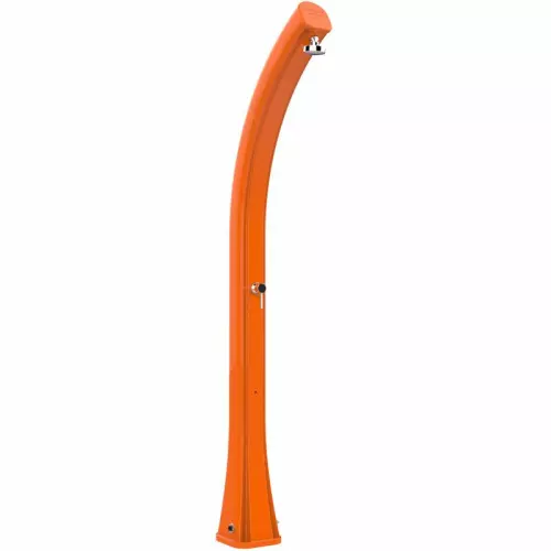 Doccia solare da giardino HAPPY XL 44 LITRI, in polietilene : Colore ARANCIO