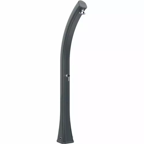 Doccia solare da giardino HAPPY XL 44 LITRI, in polietilene : Colore ANTRACITE