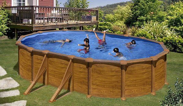 Piscina fuori terra in legno Gre