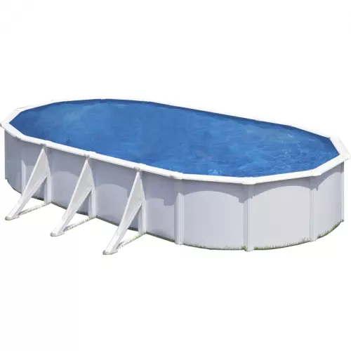 Piscina Fuori Terra Ovale Gre FIDJI 730 - 7,30 x 3,75 h.1,20 m
