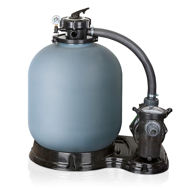 Gruppo filtrante GRE monoblocco a sabbia con prefiltro - da 4 a 10 m&Acirc;&sup3;/h